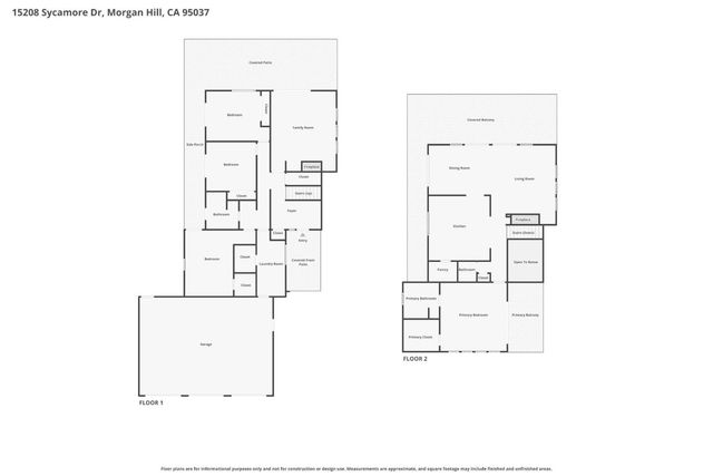 15208 Sycamore Drive, Morgan Hill, CA 95037