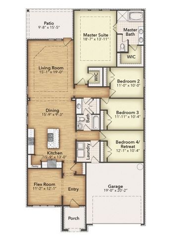 1244 Sabine River Lane, Springtown, TX 76082