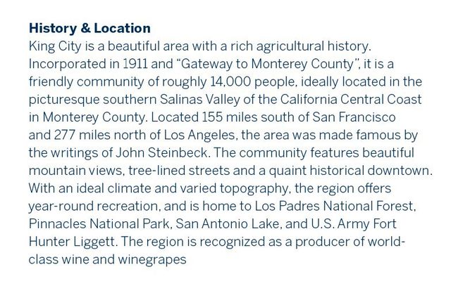 800 S 1st Street, King City, CA 93930