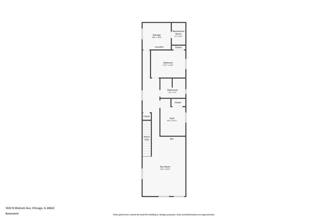 1633 N Wolcott Avenue, Chicago, IL 60622
