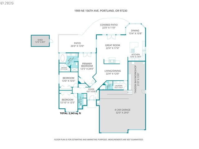 1909 Ne 156TH Ave, Portland, OR 97230
