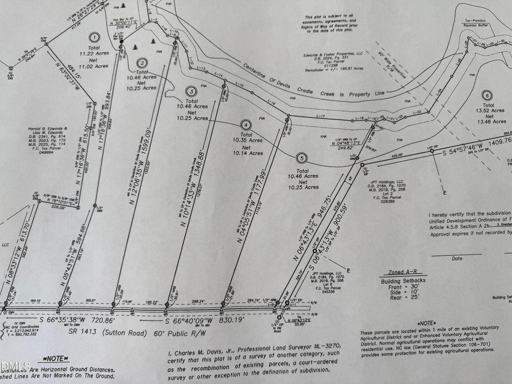 11.22 Acre Sutton Road, Louisburg, NC 27549