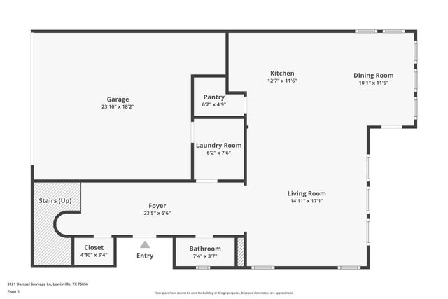 3121 Damsel Sauvage Lane, Lewisville, TX 75056