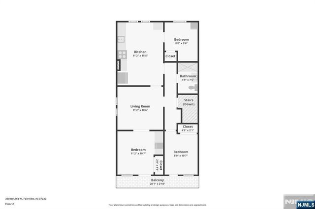 390 Delano Place, Fairview, NJ 07022