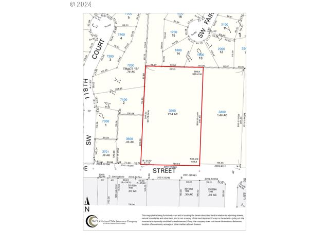 11735 Sw GAARDE St, Tigard, OR 97224