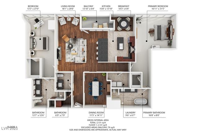 4525 Dean Martin Drive 1906, Las Vegas, NV 89103