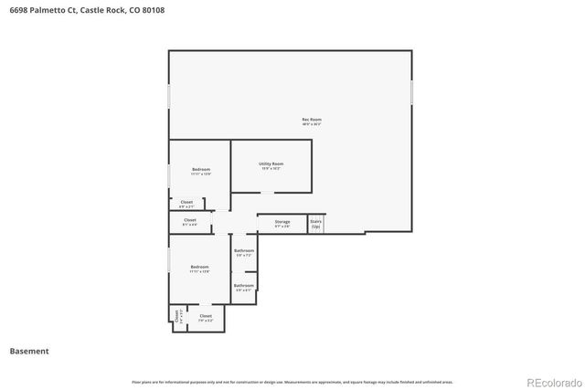 6698 Palmetto Court, Castle Rock, CO 80108