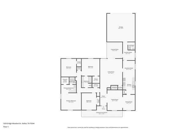 12518 High Meadow Drive, Dallas, TX 75244