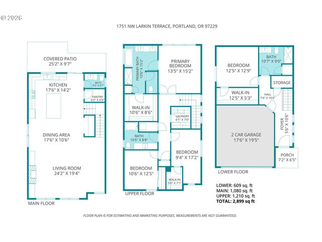 1751 Nw LARKIN Ter, Portland, OR 97229