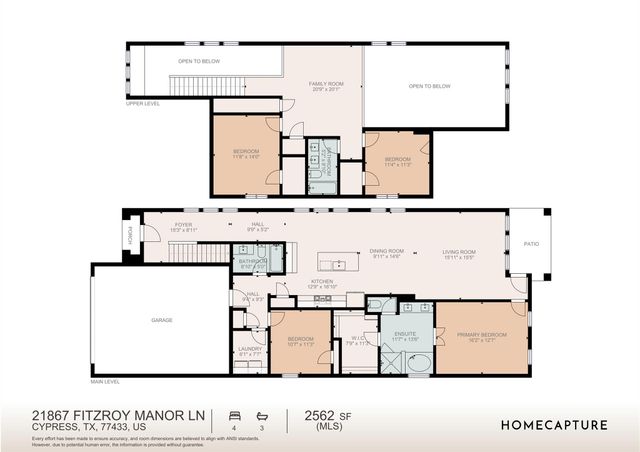 21867 Fitzroy Manor Lane, Cypress, TX 77433