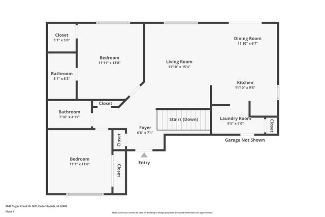 2042 Sugar Creek Drive NW, Cedar Rapids, IA 52405