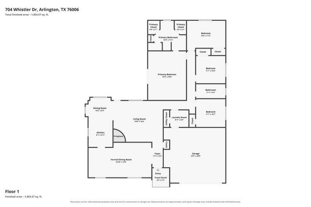 704 Whistler Drive, Arlington, TX 76006