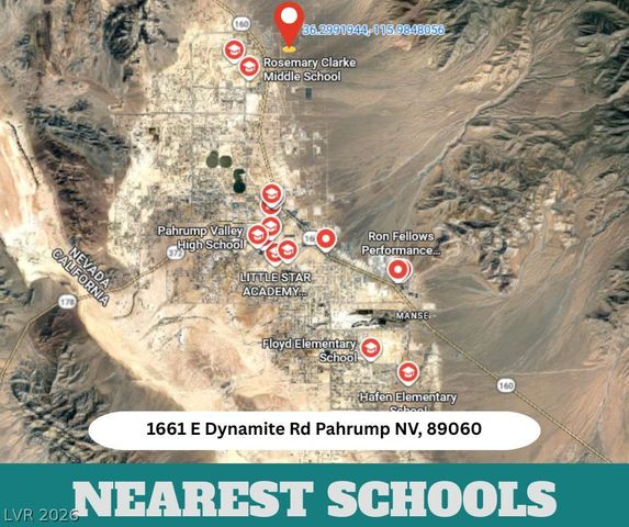 1661 West Dynamite Road, Pahrump, NV 89060
