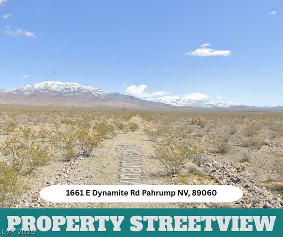 1661 West Dynamite Road, Pahrump, NV 89060