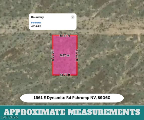 1661 West Dynamite Road, Pahrump, NV 89060