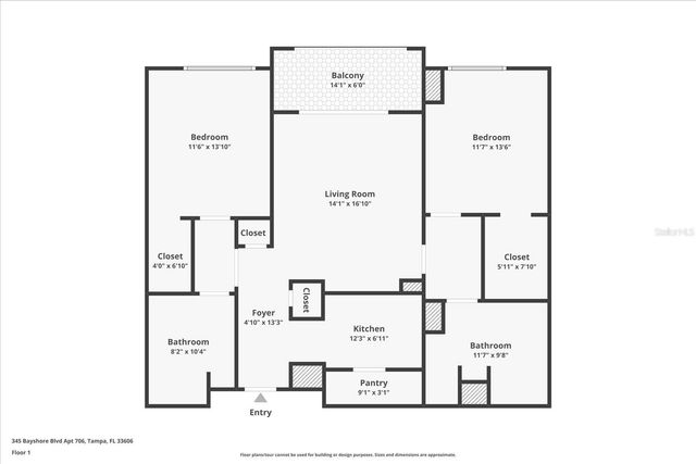 345 BAYSHORE BOULEVARD 706, Tampa, FL 33606