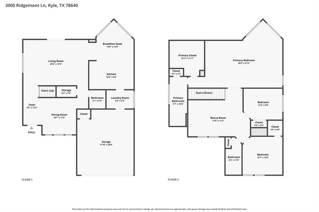 3000 Ridgemont LN, Kyle, TX 78640