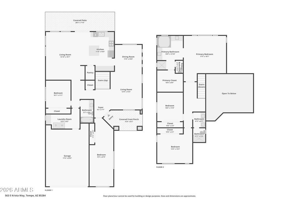Image 45 of property listing at 563 E KRISTA Way, Tempe, AZ 85284