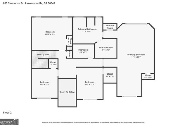 865 Simon Ive Drive, Lawrenceville, GA 30045