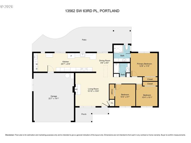 13562 Sw 63RD Pl, Portland, OR 97219