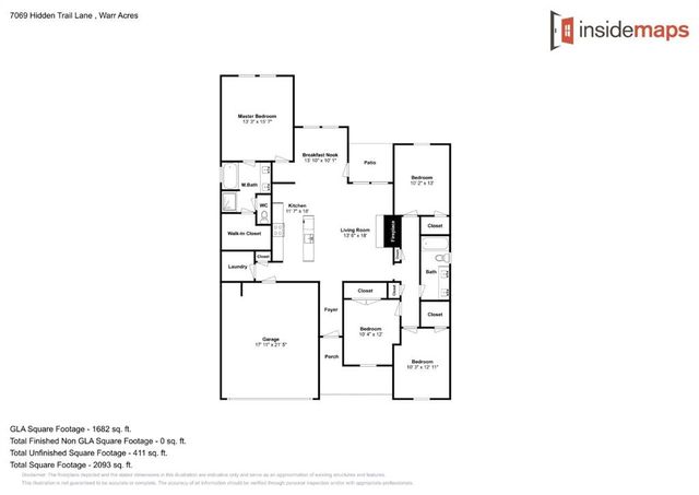 7069 Hidden Trail Lane, Warr Acres, OK 73132