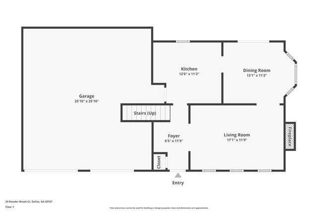 34 Powder Brook Court, Dallas, GA 30157