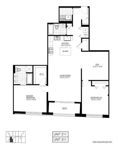1202 Waukegan Road 211, Glenview, IL 60025