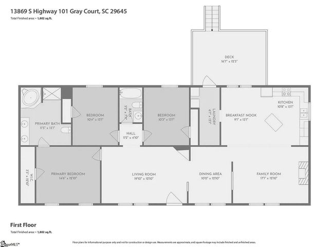 13869 S Highway 101, Gray Court, SC 29645