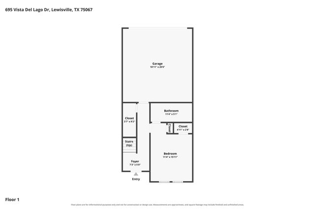 695 Vista Del Lago Drive, Lewisville, TX 75067