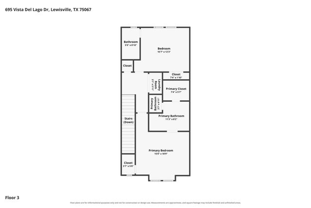 695 Vista Del Lago Drive, Lewisville, TX 75067
