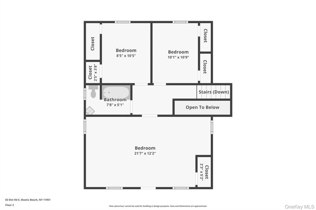 83 Elm Road E, Mastic Beach, NY 11951