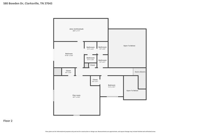 580 Bowden Dr, Clarksville, TN 37043
