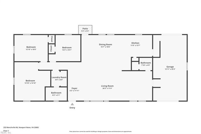 232 Menchville RD, Newport News, VA 23602