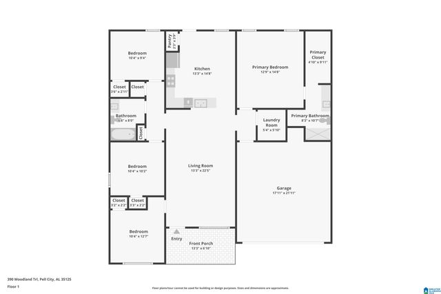 390 WOODLAND TRAIL, Pell City, AL 35125