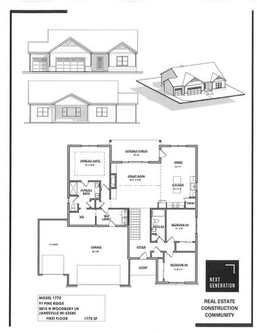 3810 N Woodbury Lane, Janesville, WI 53545