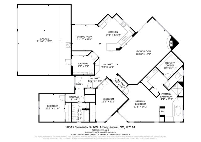 10517 Sorrento Drive NW, Albuquerque, NM 87114