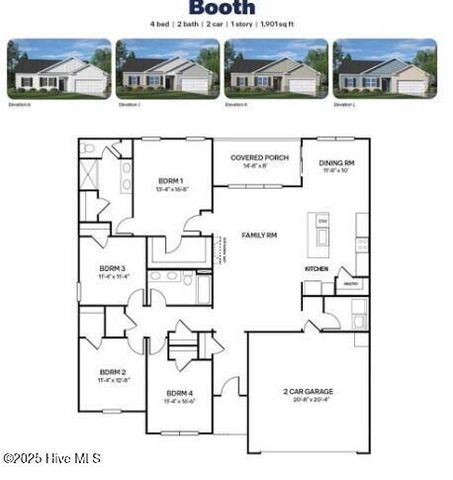 10777 Beard Way, Bailey, NC 27807