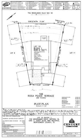 106 Rosa Peace Terrace, Conroe, TX 77318