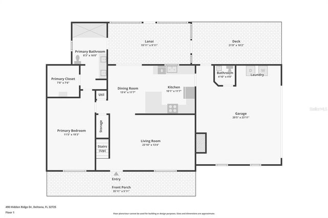 490 HIDDEN RIDGE DRIVE, Deltona, FL 32725