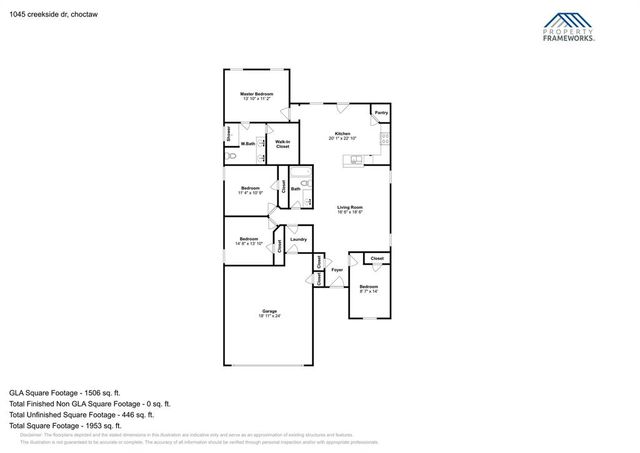 1045 Creekside Drive, Choctaw, OK 73020
