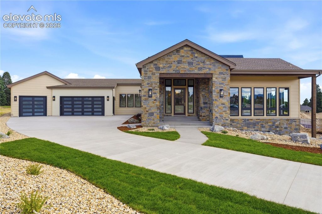 390 Silver Rock Place, Colorado Springs, CO 80921 — exterior