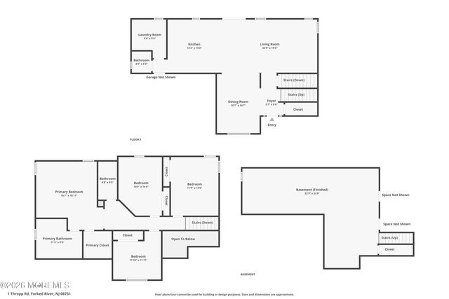 1 Thropp Road, Forked River, NJ 08731