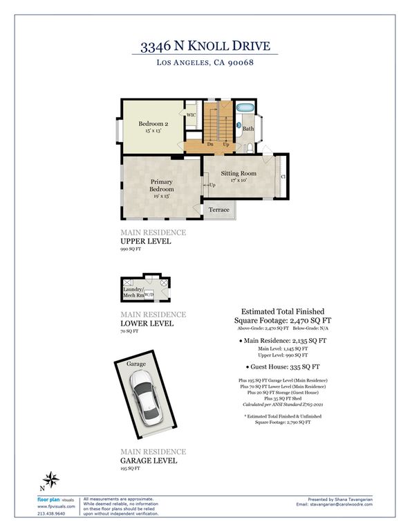 3346 N Knoll Drive, Los Angeles, CA 90068