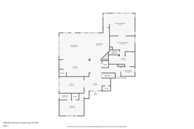 1806 Sienna Grove Drive, Missouri City, TX 77459