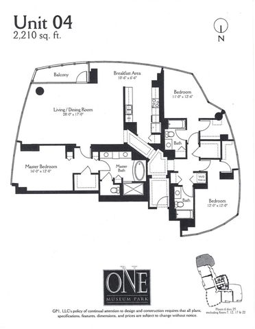 1211 S Prairie Avenue 1204, Chicago, IL 60605