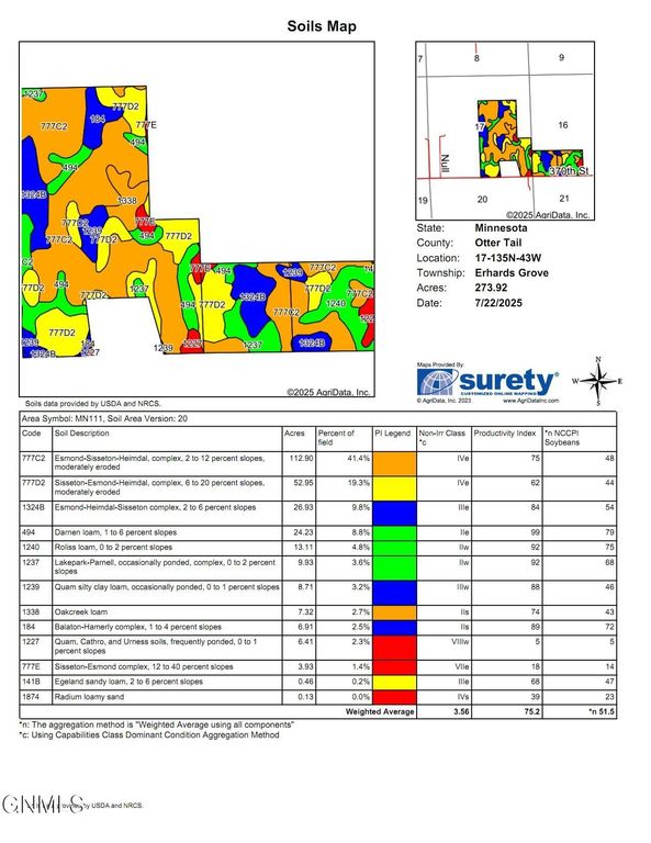 Tbd 370th Street, Erhard, MN 56534 photo 2