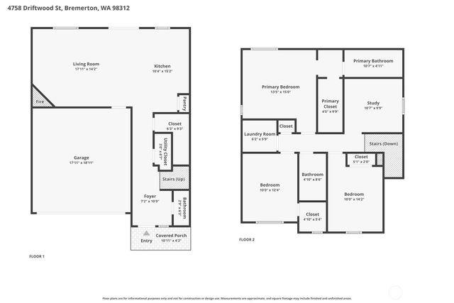 4758 Driftwood Street, Bremerton, WA 98312