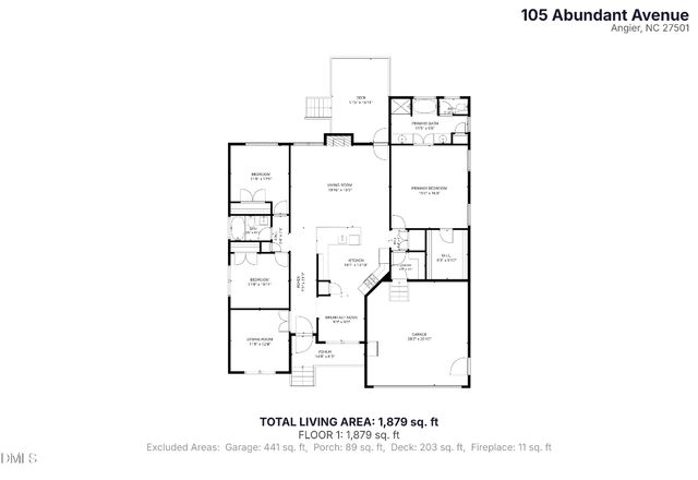 105 Abundant Avenue, Angier, NC 27501