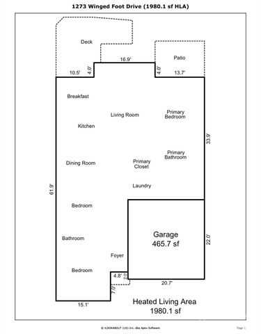 1273 Winged Foot Drive, Denver, NC 28037