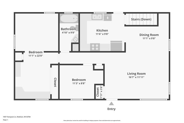 1937 Tennyson Lane, Madison, WI 53704